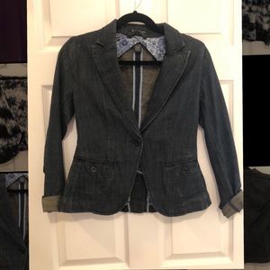 Lucky Brand denim blazer